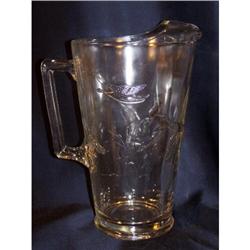 Depression Glass Pitcher - Flying Geese in #871674