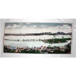 Vintage Chinese hand-silk embroidery West Lake #871682