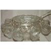 Image 1 : Punch Set by Jeanette Glass Crystal Fruit #871705