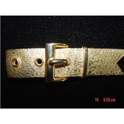 DeNicola Belt Buckle Gold Brooch   pin  #871952