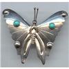 Image 1 : Vintage Sterling  Butterfly Pin Brooch #872019