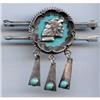 Image 1 : Mexican Sterling Aztec Warrior Brooch #872021