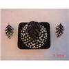 Image 1 : KARU  ARKE INC Rhinestone Brooch Earrings Set #872111