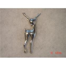 SB Sterling Deer Brooch Pin #872175