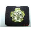 Image 1 : CORO Yellow  Rhinestone Brooch Art Deco  Glass #872304