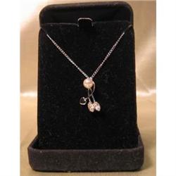 Ronte' Cultured Pearl  Sterling  Necklace #872425