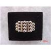 Image 1 : Estate Heavy Sterling NAPIER Ring Unique #872481