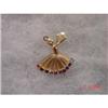 Image 1 : 14kt Gold Pearl Sapphire Ruby Garnet Charm #872505