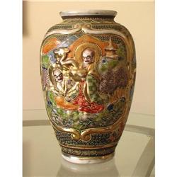 Antique Japanese Satsuma Vase #872809