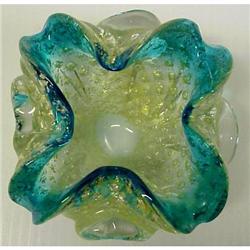 50's MURANO Dish Gold Inclusions #872867
