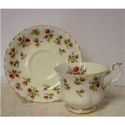 Lovely Royal Albert China Cup & Saucer WINSOME #873012