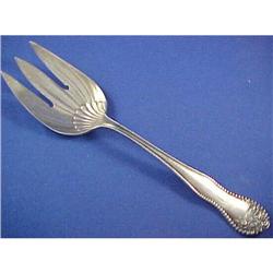 Lancaster Rose by Gorham sterling Serving Fork #873245