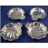 Image 1 : 4 Lunt sterling silver Shell Butter Pats #873247