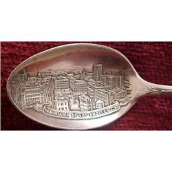 Panorama of Los Angeles Cal Sterling Spoon #873252