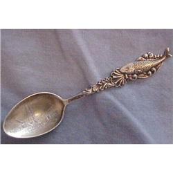 San Juan Hill Monument Sterling souvenir Spoon #873262