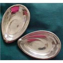 2 Sterling Tear Drop Dishes by Reed and Barton #873285