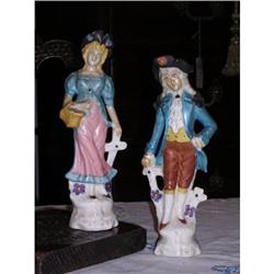 Handpainted Colonial Figurines #873346