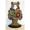 Image 1 : Cast Iron Flower Basket Doorstop #873445