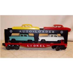 Lionel 0 Gauge #6414 Evans Loader Car W/4 Cars #873461