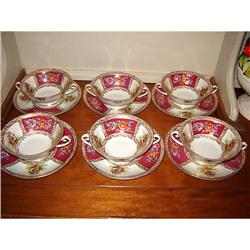 12 pc. tea set Old Schumann Bavaria #873469