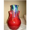 Image 1 : GORGEOUS GERMAN POTTERY DRIP VASE...LG. #ED #873475