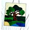 Image 1 : Tree of Life Stained Glass Painting #873496