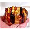 Image 1 : MultiColored Artisan Baltic Amber Bracelet #873514
