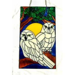 OWL duo  Painting FREE SHIPPING #873541