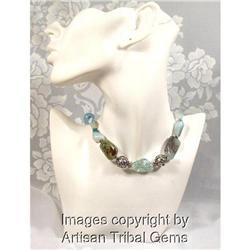 Gemstone Delight Tribal Choker~76 Grams #873543