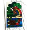 Image 1 : MALLARD Ducks Window Painting FREE SHIPPING #873554