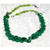 Brilliant Green Onyx Peridot Sterling Choker #873563