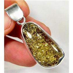 Fabulous Baltic Amber Sterling Pendant #873611