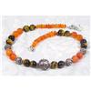 Autumn Shades Carnelian Tigereye Sterling #873642