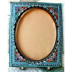 Micromosaic Frame Italy Millefiore ANTIQUE #873832