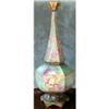 Image 1 : ENGLISH Tall Bud VASE Hand Painted ANTIQUE #873916