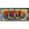CZECH Tumblers PEASANT Art Industry Set of 4 #874082
