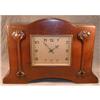 Image 1 : Nouveau CLOCK Walnut Case Arts & Crafts #874162