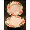 Image 1 : Desert ROSE Rimmed Soup Bowls 6 Franciscan Ware #874315