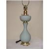 Image 1 : Blue Glass Lamp SKU 4580 #874762
