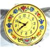 Image 1 : Tole on Metal Electric  Wall Clock by Spartus  #875511