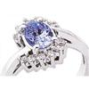 Image 1 : 4.03 carat DIAMOND & SAPPHIRE white gold ring #875724