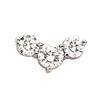 Image 1 : 3.5 carat G VS1 3 stone DIAMOND PENDANT #875765