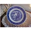 Image 1 : Buffalo Pottery; 9.5" Blue Willow Plate #876102