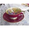 Image 1 : GORGEOUS AYNSLEY HANDPAINTED FRUIT TEACUP #876166