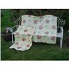 Image 1 : BARKCLOTH ERA LARGE CURTAINS FLORAL CHIC #876304