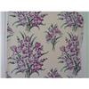 Image 1 : LUSH FLORAL VINTAGE BARKCLOTH PANEL CHIC #876305
