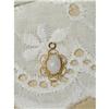 Image 1 : Genuine Opal Pendent 14k Gold Setting  #876424