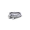 Image 2 : 1.06 ctw Solitaire VS/SI Diamond Ring 18K White Gold
