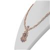 Image 2 : 23.06 ctw Tanzanite & Diamond Necklace 18K Rose Gold