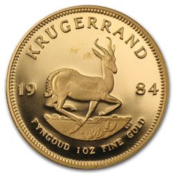 1984 South Africa 1 oz Proof Gold Krugerrand